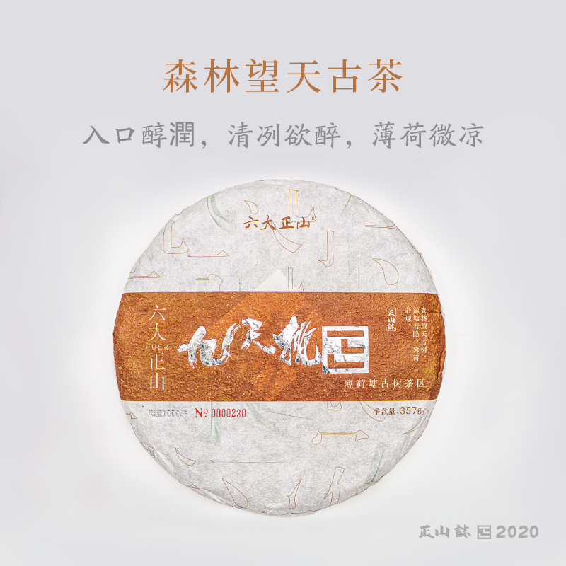 2020正山普洱生茶 — 正山誌 —九天揽正